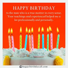 15% off with code zazpartyplan. 50 Inspiring Happy Birthday Wishes For Mentor With Images
