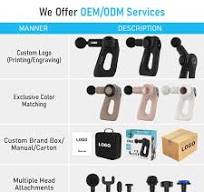 High Quality Mini Massage Gun Brands Pro Powerful Holder to Reach Back  Massage Pistole Deep Tissue