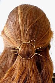 glatte kupferrote haare auffalliger haarschmuck katze rotton auswahlen und haare farben cataccessories hair accessories hair styles hair pins