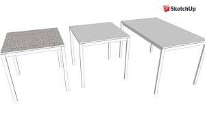 That looks great and ditto what was said about wishing for a collectible big enough to make good use of the display. Table Ikea Melltorp 75 And 125 3d Warehouse