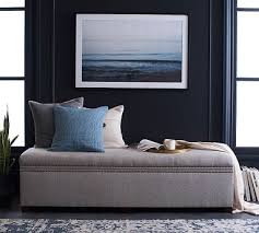 Follow us *some exclusions apply. Tamsen Upholstered King Storage Bench Performance Boucle Charcoal Furniture Ottomans Benches Pottery Barn End Of Bed Seating Storage Bench Seating Bench With Storage