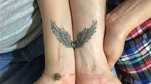 Couple Tattoo Wings Couple Tattoos Unique Best Couple Tattoos Couple Tattoos