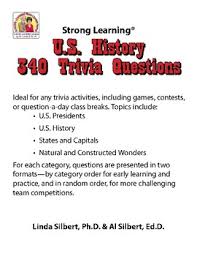 Whether you have a science buff or a harry potter fa. U S History 340 Trivia Questions 306d By Strong Learning Tpt