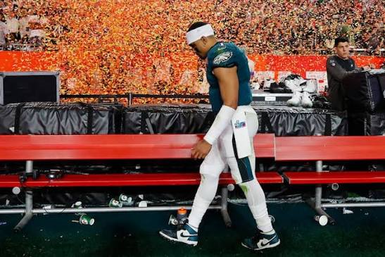 Jalen Hurts proved his playing skill is at the highest level of the game,  despite a fumble in the Super Bowl