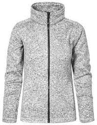 Fleece knit is a knit fabric that is usually brushed cable knit: Womens Knit Fleece Jacket C Promodoro Hier Online Besticken Lassen