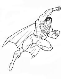 These alphabet coloring sheets will help little ones identify uppercase and lowercase versions of each letter. Superman Coloring Pages Free Coloring Home