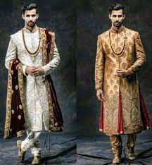 We offer indian wedding dresses for men, women & kids at lowest price. Wedding Indian Groom Wear Mens Wedding Attire Indian Groom Dress