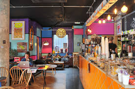 Colourful Coffee Shop In London Coffee Shops Interior Coffee Shop Dinners For Kids