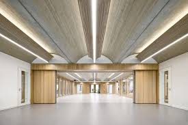 Gallery Of Four Primary Schools In Modular Design Wulf Architekten 6 In 2020 Modular Design Luxury Ceiling Design Ceiling Design