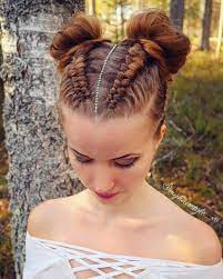 Viking hairstyles famously combine long hair & braids but there are many other lengths & styles associated with these fierce warriors and they are all here! 33 Best 2019 Hairstyles And Haircuts For Female Hair Styles Braids For Short Hair Viking Hair