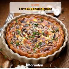Tarte Aux Champignons Recette Tarte Aux Champignons Recette Recette Quiche