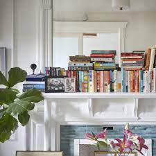 Here's How to Eke Out More Space for Books on a Bookshelf in Style |  Apartment Therapy