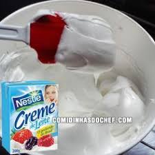 Chantilly Com Creme De Leite De Caixinha Comidinhas Do Chef Recipe Brazillian Food Culinary Recipes Dessert Sauces