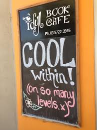 Cool Within On So Many Levels Book Cafe Chalk Lettering Chalkboard Quote Art