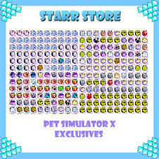 Pet Simulator X Exclusive Pets – Fasy Delivery! [Roblox PSX] – ASA College:  Florida