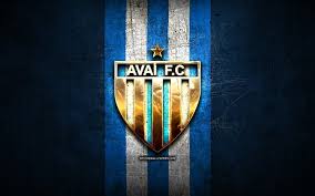 Currently, the stadium of avaí is estádio aderbal ramos da silva, in the city of florianópolis, with a maximum capacity of. Download Wallpapers Avai Fc Golden Logo Serie A Blue Metal Background Football Avai Sc Brazilian Football Club Avai Fc Logo Soccer Brazil For Desktop Free Pictures For Desktop Free