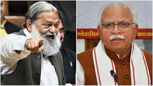 Haryana tug of war: Stripped of CID command, Anil Vij complains to BJP  about CM Khattar