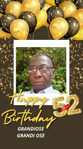 Joyeux 52e anniversaire à moi !...