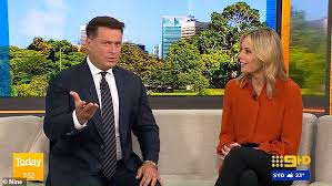Jun 01, 2021 · in a sweet post on instagram, the new mum shared the first snap of her newborn boy and also revealed his name. Karl Stefanovic Tells A Horrified Ally Langdon Her Husband Texted Him Saying She Daily Mail Online