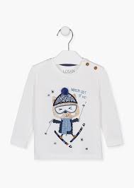 Maybe you would like to learn more about one of these? T Shirt With Knit Applique And Pompom Losan