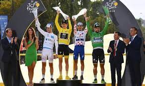 Includes route, riders, teams, and coverage of past tours Tour De France Jerseys Why Does The Leader Wear Yellow Different Colours Explained Other Sport Express Co Uk