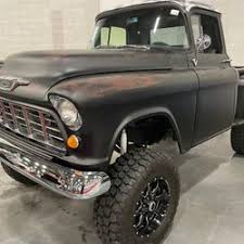 Image result for Midnight Black 1955 Truck