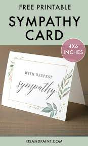 Easy to customize and 100% free. Free Printable Sympathy Card Instant Download Pjs And Paint