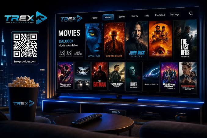 TREX IPTV : 30,000+ Live Channels in 4K - Free Trial - TopTV