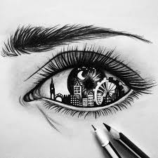City In A Eye Stabilo Trio Pencils Art Byme Eye Artist Artwork Drawing Instaarti Art Drawings Sketches Creative Eye Art Art Drawings Sketches
