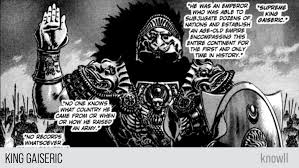 Gaiseric, however, was no moronic thug, proving himself a highly skilful political and military leader and was one of the dominant forces in western mediterranean region for almost half a century. Complete List Of Berserk Influences On Dark Souls Iii