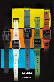 Reloj militar smael camuflaje 1801 50m (tipo casio 80s) 598 pesos$ 598. Pull Bear Y Casio Juntos En Una Nostalgica Coleccion De Relojes De Diseno Vintage