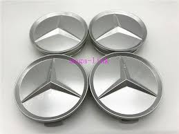 4 Pcs 75mm 3 Inch Silver Wheel Badge Center Caps For Mercedes Benz C E Cls S Mercedes Center Caps Mercedes Benz Mercedes Wheels