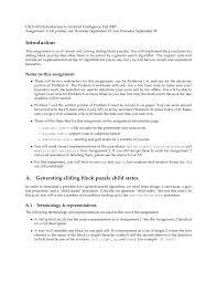 Visit howstuffworks to find the top 10 tips for solving crossword puzzles. Assignment 3 Generating Sliding Block Puzzle Child States Csci 4150 Docsity