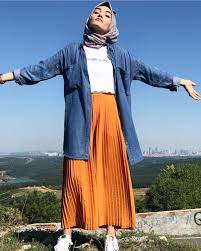 Trend fashion style hijab 2018 terbaru. Ggambar Style Hijab Tp Cowboy Tudung Dengan Gambar Kerudung Tudung Hijab Fashion Makeup Looks How To Make Normalfeely