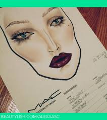 Face Chart Alexa C S Alexaasc Photo Beautylish