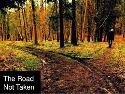 The poem the road not taken is made with a rhyme scheme of abaab. Robert Frost The Road Not Taken