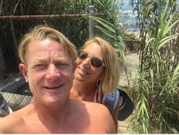 Missing loved one during sunset