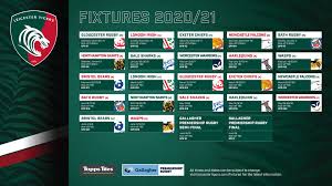 It's finally here, the 2021 six nations championship kicks off on the 6st of february with a match between wales vs italy. Gallagher Premiership Fixtures List For 2020 21 Leicester Tigers