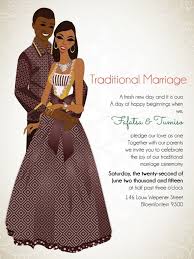10 African Wedding Invitations Designed Perfectly Knotsvilla Wedding Ideas Canada Wedding Blog Traditional Wedding Invitations Wedding Ceremony Traditions African Wedding