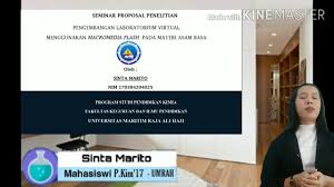 Maybe you would like to learn more about one of these? Seminar Proposal Penelitian Sinta Marito Youtube