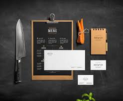 Restaurant Bar Stationery Mock Up On Behance Branding Mockups Free Stationery Stationery Mockup