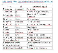 Maria pică joi, pe 15 august, va fi liber și vineri.asta înseamnă 4 zile. Zile Libere In 2020 24monden Ro