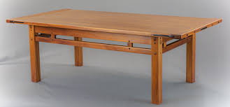 The grain of the top and breadboard end run in opposite directions. Greene Greene Style Coffee Table Darrell Peart Furnituremaker