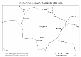 Mapas com distâncias para viajar a mato grosso do sul e como chegar desde brasil, com coordenadas gps, waypoints e guias de rotas e ruas. Mapa De Mato Grosso Do Sul Mapas Para Colorir