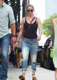 Jennifer lawrence has a new man in her life. Jennifer Lawrence In Ripped Boyfriend Jeans Denimology