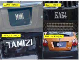 Check spelling or type a new query. Apa Nombor Plat Paling Pelik Rakyat Malaysia Pernah Beli Soscili