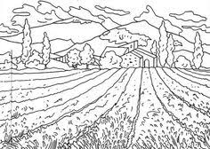 Cara mudah menggambar dan mewarnai gunung meletus untuk anak menggunakan pastel (how to draw and coloring a volcanic. Gambar Mewarnai Gambar Pemandangan Gunung Meletus Nature Flower Field Coloring Page Di Rebanas Rebanas