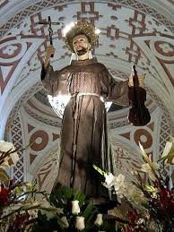 Sao Francisco Solano O Missionario Imagem De Madeira Policromada Sao Francisco Imagens De Madeira Menudos