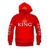 Matching king and queen hoodies. King Queen Matching Couple Hoodie Set His Hers Hoodies Buy At A Low Prices On Joom E Commerce Platform