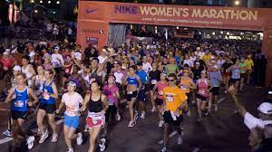 Nike, originally known as blue ribbon sports (brs), was founded by university of oregon track athlete phil knight and his coach, bill bowerman, on january 25, 1964. 20 000 Runners Complete Nike Women S Marathon Nike News